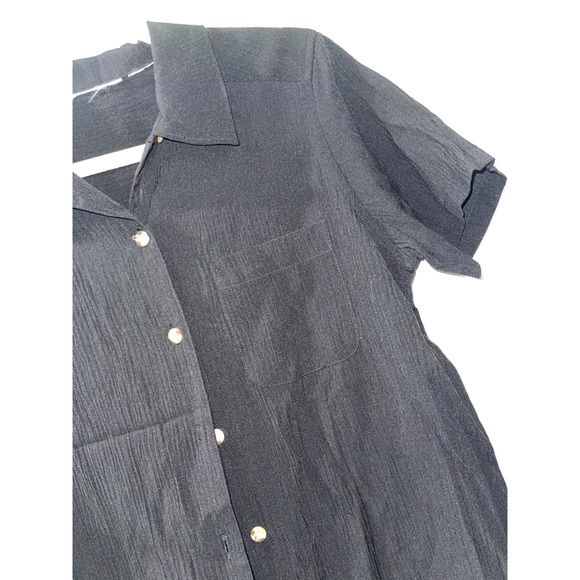 Black Buttoned down blouse - Picture 4 of 4